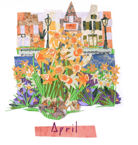 Annie's Holland April collage