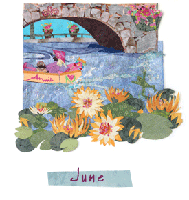 Annie's Holland June collage